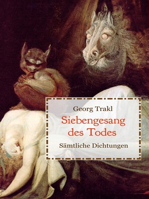 cover image of Siebengesang des Todes--Sämtliche Dichtungen